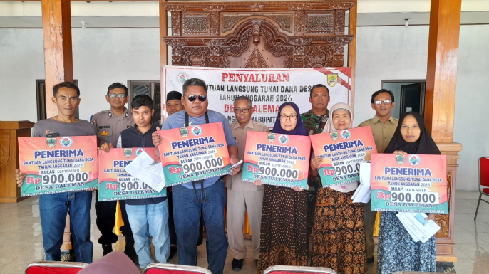 Penyaluran BLT DD Bulan Juli - September (3 Bulan) Tahun 2026